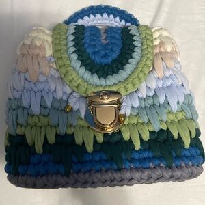 Crochet small bag